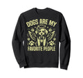 Dogs Are My Therapy Dog Mom Sweatshirt - Novelty Apparel Men Women - T-Shirt, Sweatshirt, Hoodie