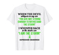 When Devil Whispers My Ear You Are Not T-Shirt - Graphic Print Unisex - T-Shirt, Sweatshirt, Hoodie