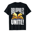 Christianity Bibliophiles Unite Open Book T-Shirt - Graphic Print Unisex - T-Shirt, Sweatshirt, Hoodie
