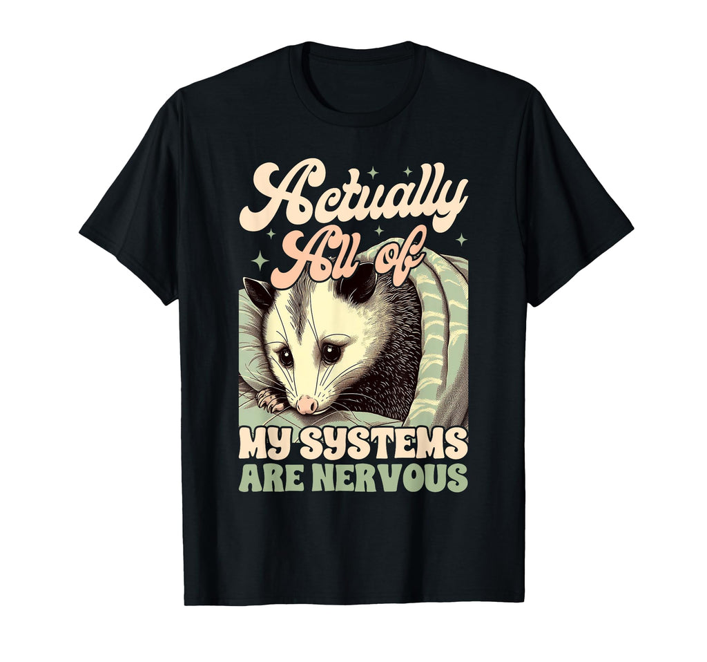 Anxiety Mental Health Actually All My T-Shirt - Graphic Print Men Women - T-Shirt, Sweatshirt, Hoodie