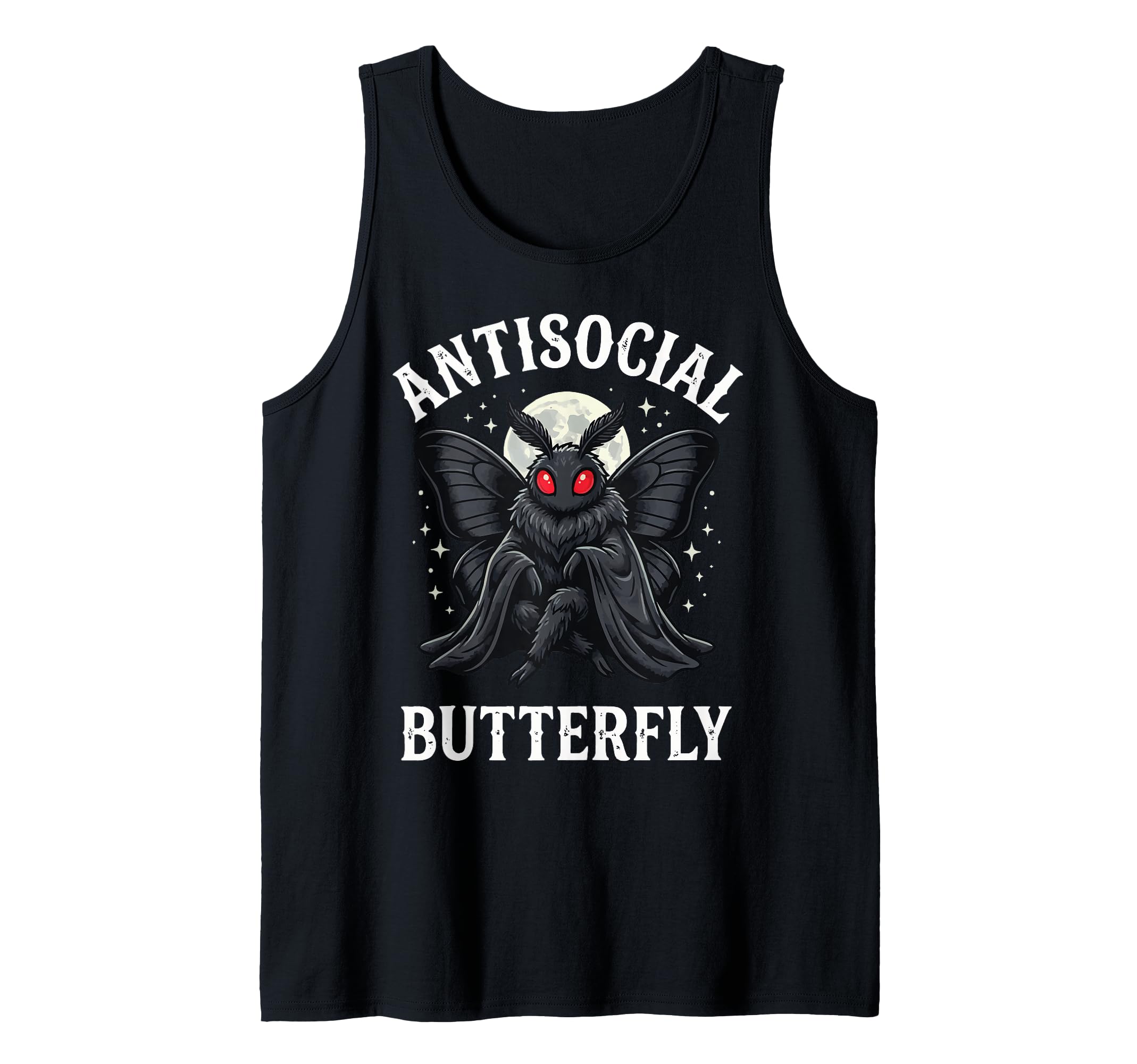 Cryptid Cryptozoology Mothman Introvert Hoodie - Trendy Graphic Unisex - T-Shirt, Sweatshirt, Hoodie
