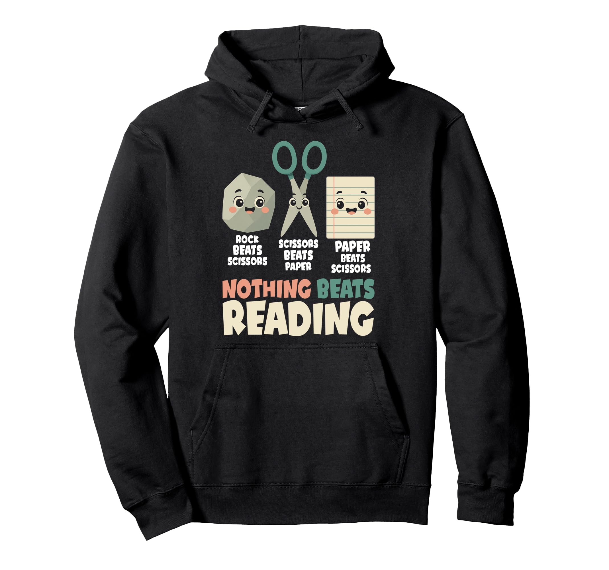 Nothing Beats Book Reading Books Lover Book Hoodie - Trendy Graphic Unisex - T-Shirt, Sweatshirt, Hoodie