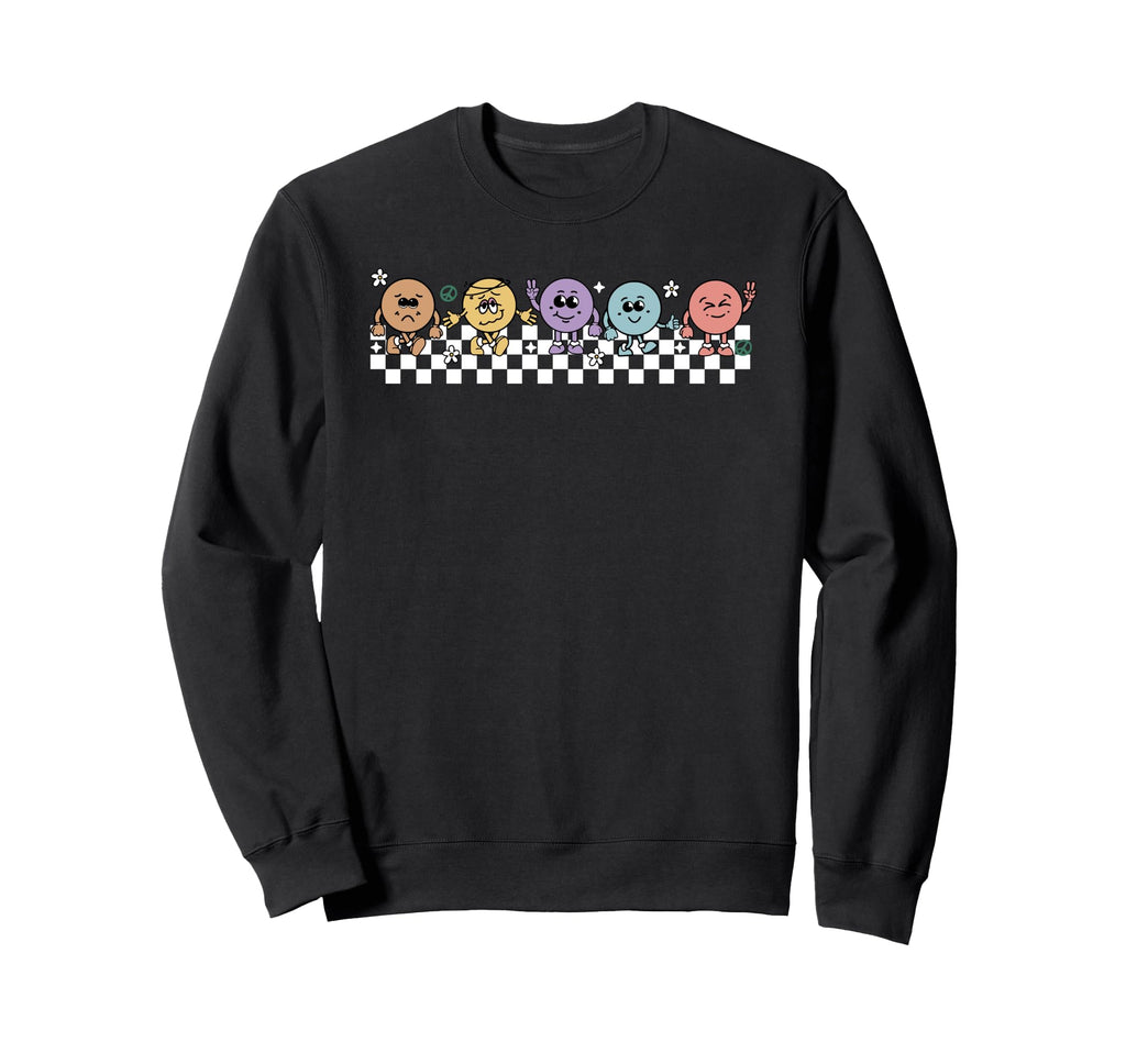 Its Okay To Feel All Feels Sweatshirt - Fun Novelty Design for Adults - T-Shirt, Sweatshirt, Hoodie
