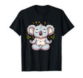 Meditation Koala Yoga Pose Relaxing T-Shirt - Minimalist Print Unisex - T-Shirt, Sweatshirt, Hoodie
