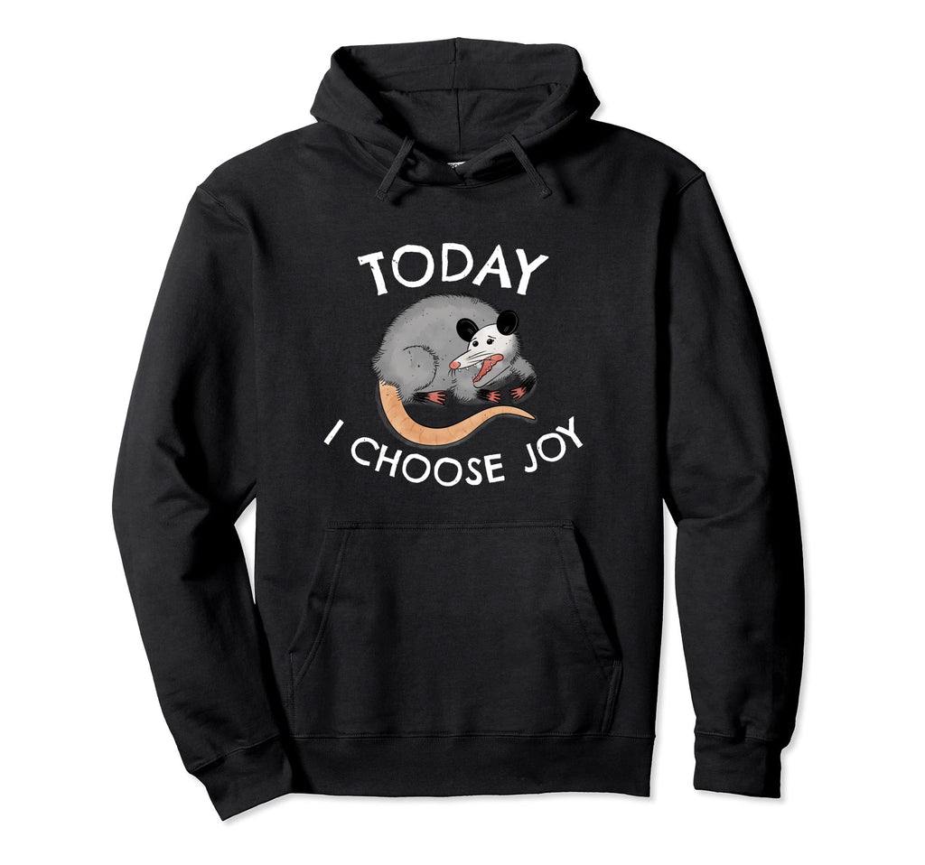 Today I Choose Joy Inspirational Hoodie - Minimalist Print Men Women - T-Shirt, Sweatshirt, Hoodie