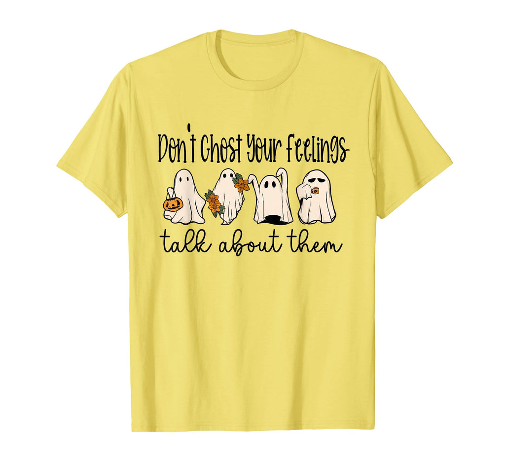 Mental Health Halloween Dont Ghost T-Shirt - Custom Art Print for Adults - T-Shirt, Sweatshirt, Hoodie