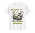 Homeschool Mom Frog Mama Going Homeschool T-Shirt - Unique Graphic Unisex - T-Shirt, Sweatshirt, Hoodie