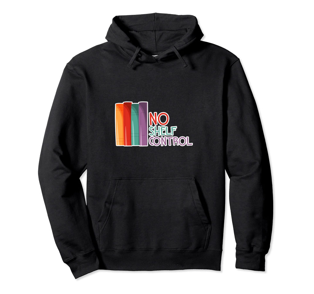 Shelf Books Book Lover Bibliophile Hoodie - Novelty Apparel for Adults - T-Shirt, Sweatshirt, Hoodie