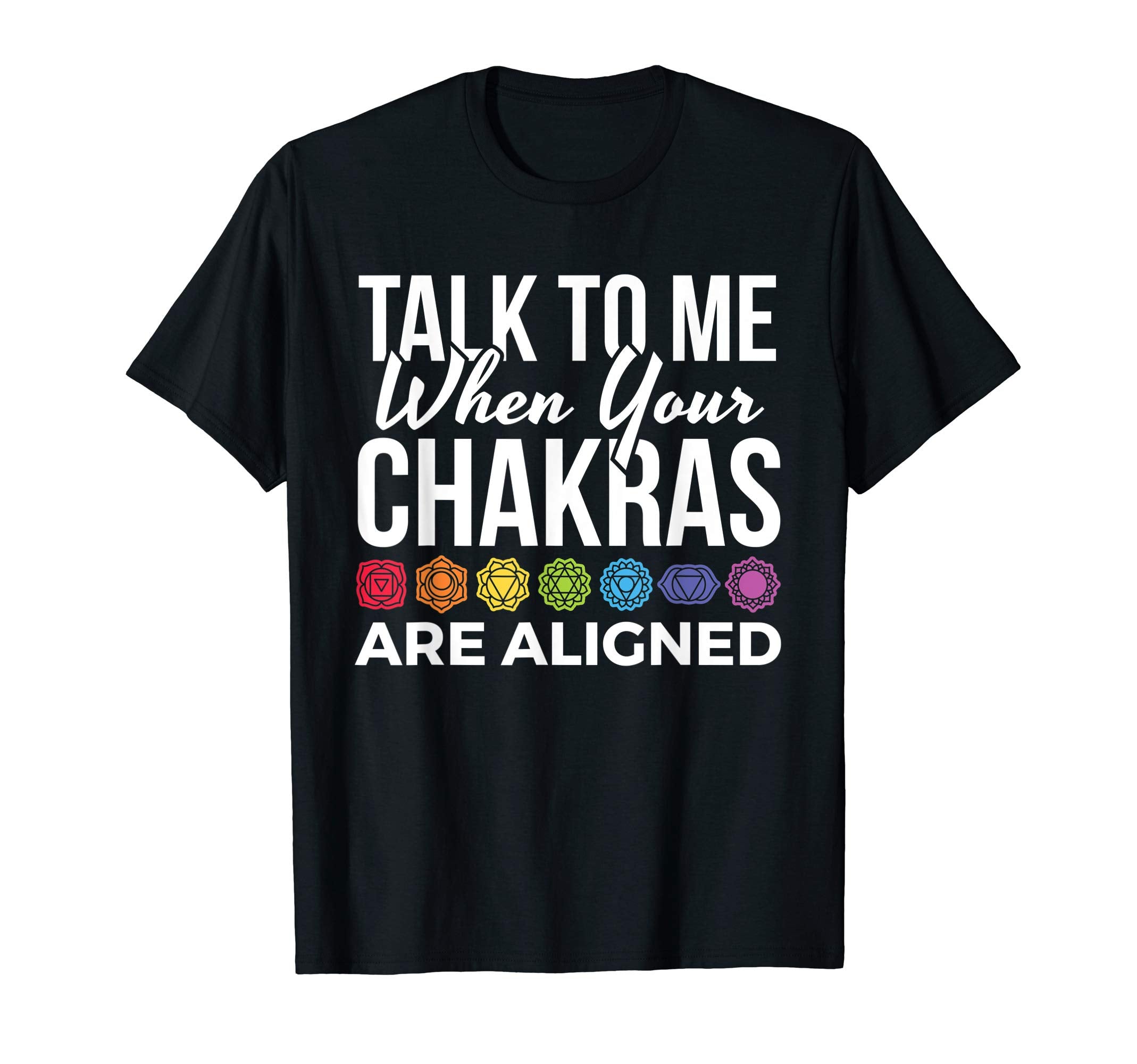 Chakra 7 Chakras Symbol Meditation T-Shirt - Custom Art Print for Adults - T-Shirt, Sweatshirt, Hoodie