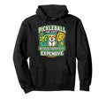 Pickleball And Dogs Because Therapy Hoodie - Aesthetic Graphic for Adults - T-Shirt, Sweatshirt, Hoodie