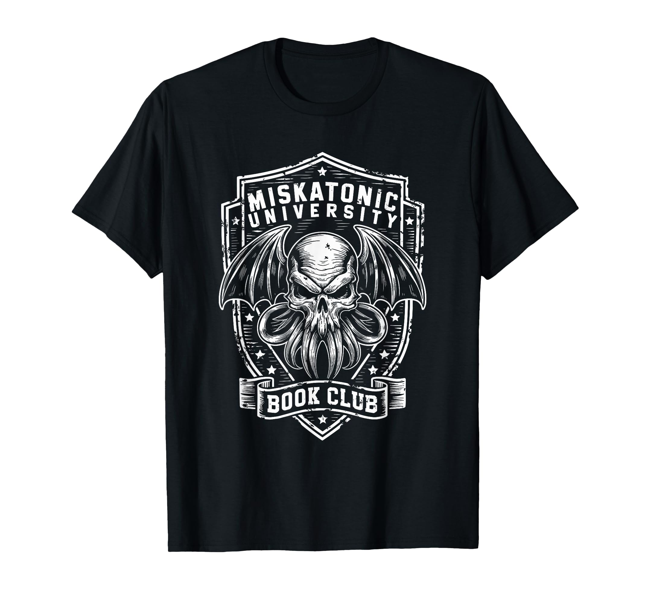 Miskatonic University Book Club Cthulhu T-Shirt - Minimalist Print Unisex - T-Shirt, Sweatshirt, Hoodie