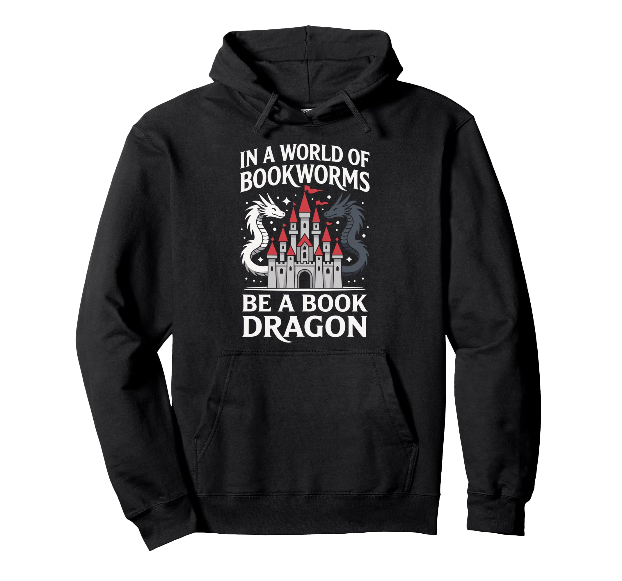 Funny Fantasy Books Gear World Hoodie - Aesthetic Graphic for Adults - T-Shirt, Sweatshirt, Hoodie
