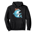 Meditation Dolphin Yoga Pose Relaxing Animal Hoodie - Trendy Graphic Unisex - T-Shirt, Sweatshirt, Hoodie