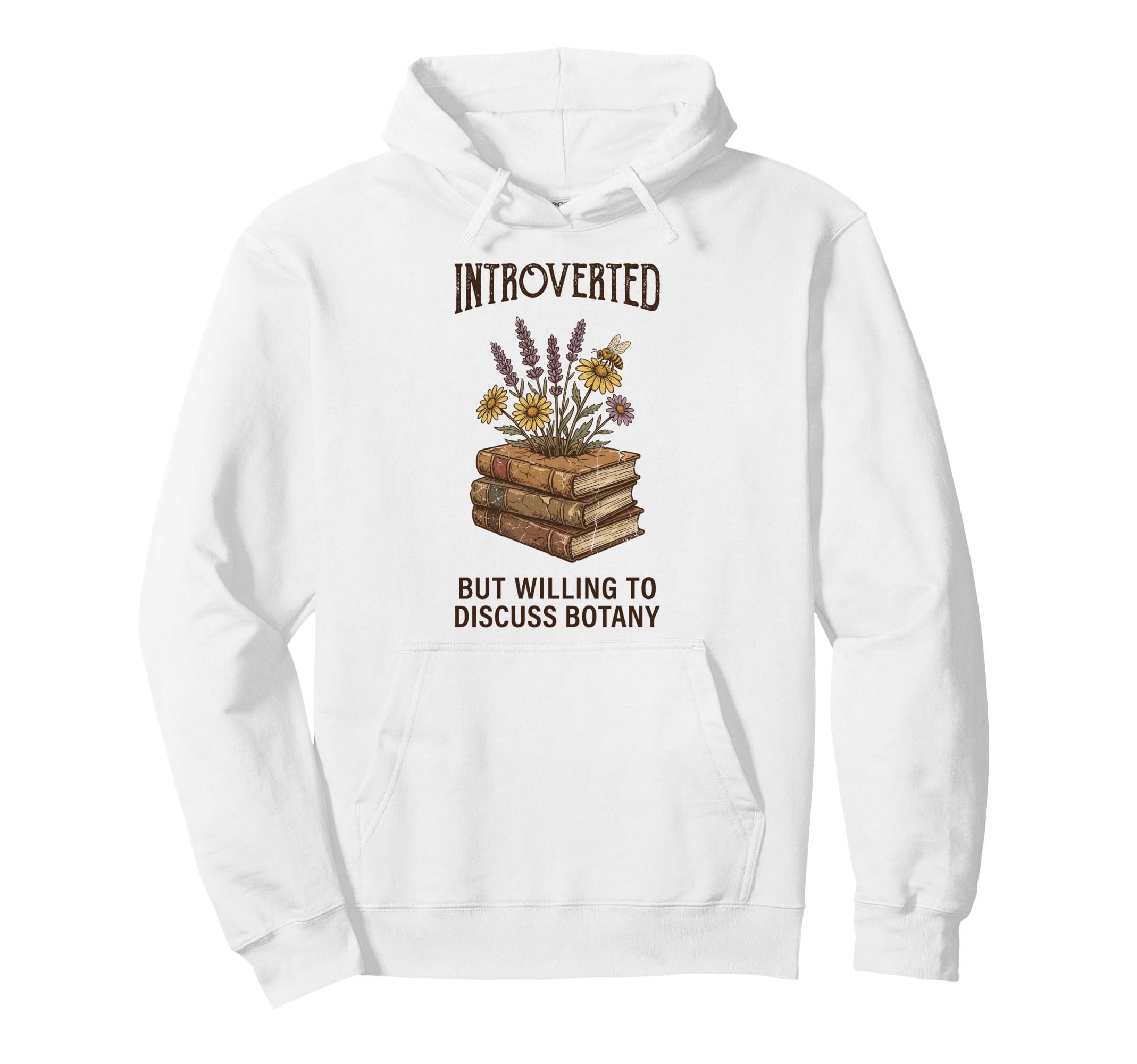 Introverted But Willing To Discuss Hoodie - Unique Graphic for Adults - T-Shirt, Sweatshirt, Hoodie