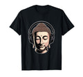 Buddha Headphones Mindfulness Music T-Shirt - Custom Art Print for Adults - T-Shirt, Sweatshirt, Hoodie