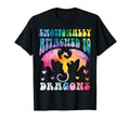Emotionally Attached To Dragons T-Shirt - Fun Novelty Design Men Women - T-Shirt, Sweatshirt, Hoodie