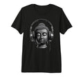 Buddha Headphones Mindfulness Music T-Shirt - Trendy Graphic Men Women - T-Shirt, Sweatshirt, Hoodie