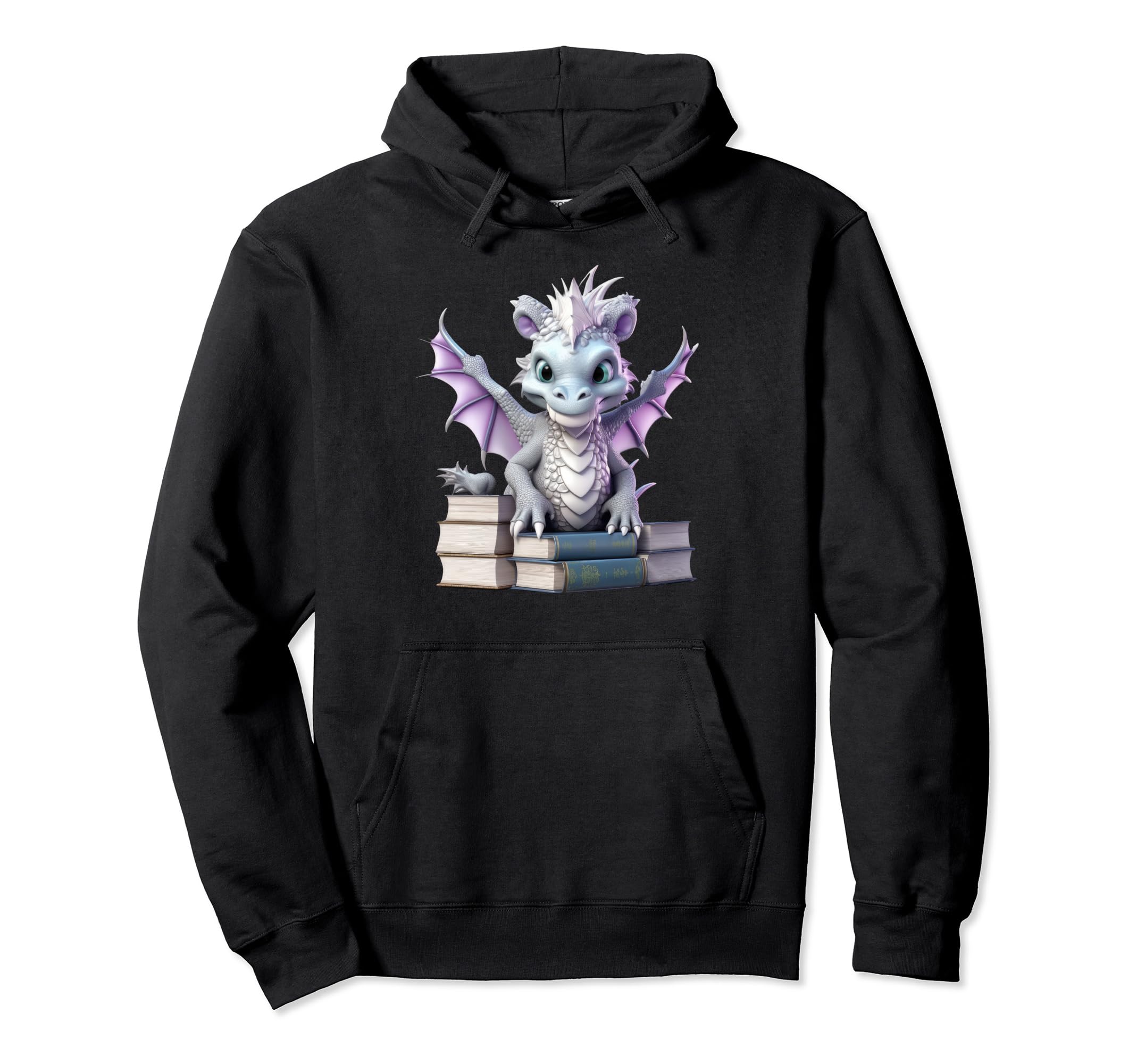 Chinese Year Dragon Dragon Books Hoodie - Streetwear Style Men Women - T-Shirt, Sweatshirt, Hoodie