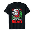 What Fun It Is To Read Books Santa T-Shirt - Novelty Apparel for Adults - T-Shirt, Sweatshirt, Hoodie