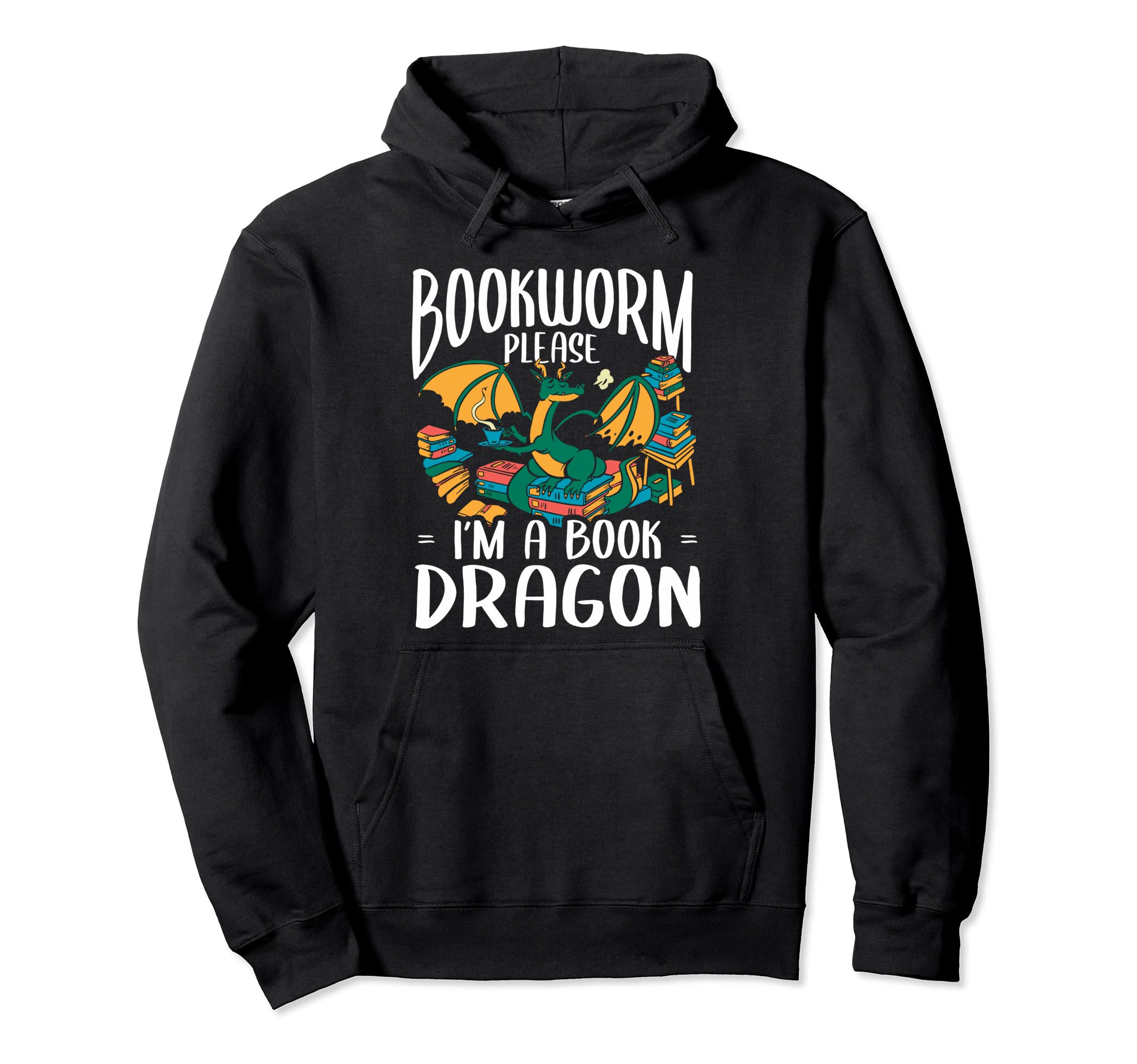 Funny Bookworm Please Im Book Hoodie - Casual Everyday Wear for Adults - T-Shirt, Sweatshirt, Hoodie