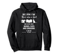Who Loved Books Cats And Dragons Reading Hoodie - Unique Graphic for Adults - T-Shirt, Sweatshirt, Hoodie