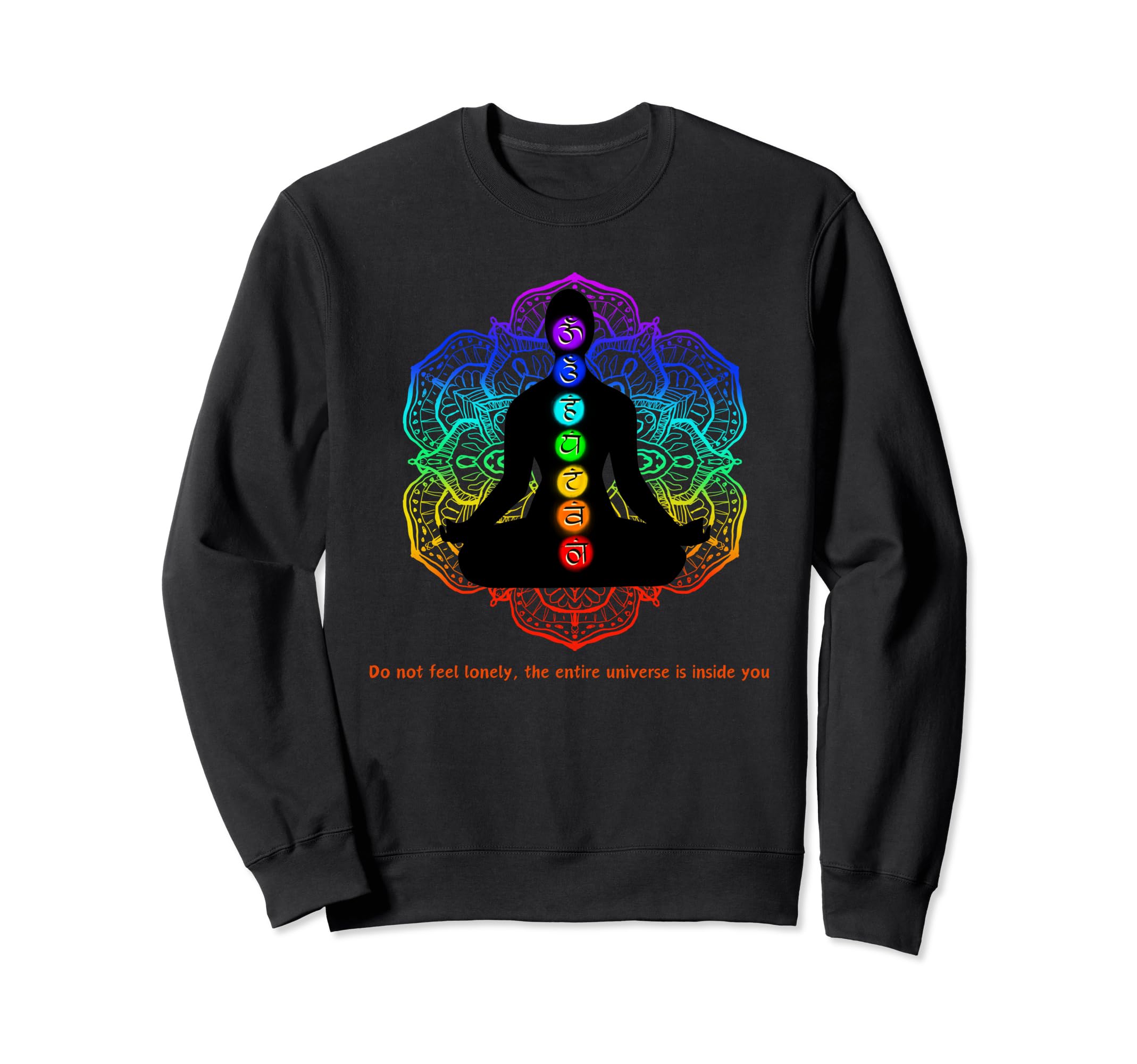 Chakra Balance Yoga Self Care Sweatshirt - Novelty Apparel for Adults - T-Shirt, Sweatshirt, Hoodie