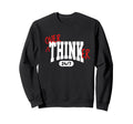 Overthinker 24 7 Funny Introvert Sweatshirt - Minimalist Print for Adults - T-Shirt, Sweatshirt, Hoodie