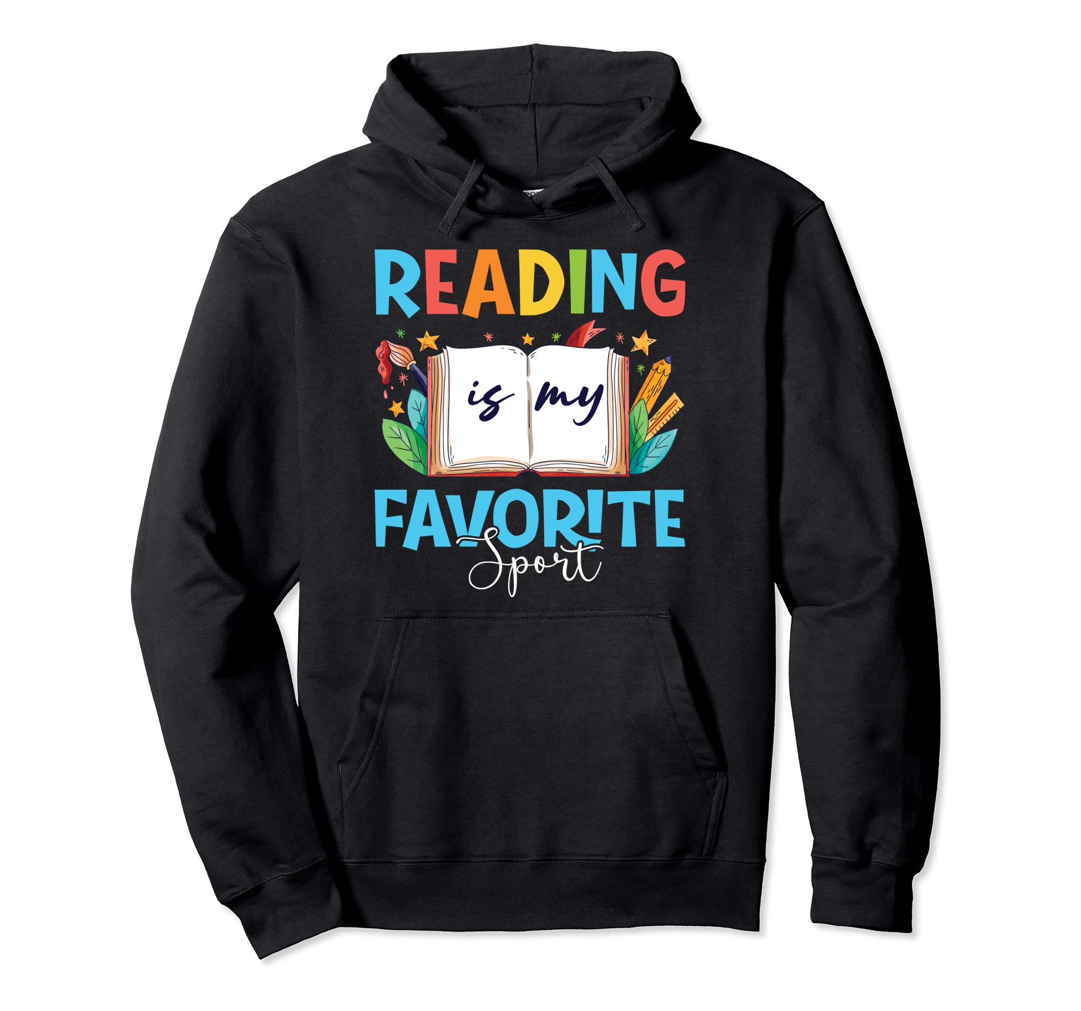 Book Lover Bookish Nerds Book Reading Is Hoodie - Novelty Apparel Unisex - T-Shirt, Sweatshirt, Hoodie