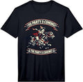 The Party is Coming | Paul Revere Midnight Ride Performance T-Shirt Unisex T-shirt, Sweatshirt, Hoodie, Long Sleeve Tee - T-Shirt, Sweatshirt, Hoodie