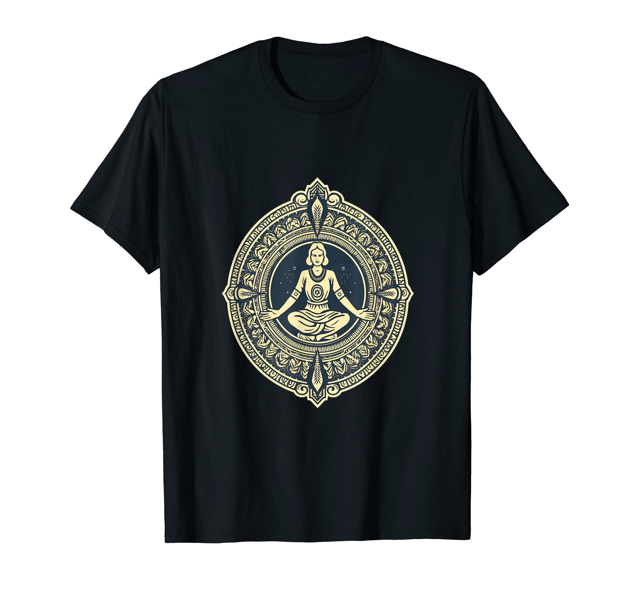 Yoga Pose Namaste Yogi Spiritual Meditation T-Shirt - Unique Graphic Unisex - T-Shirt, Sweatshirt, Hoodie