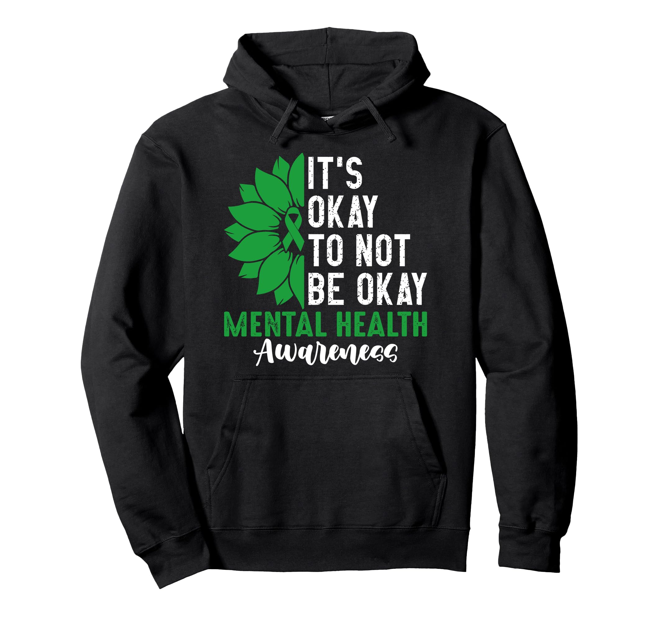Its Okay Not To Be Okay Mental Health Hoodie - Aesthetic Graphic Unisex - T-Shirt, Sweatshirt, Hoodie