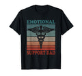 Emotional Support Dad Caring Dad T-Shirt - Aesthetic Graphic for Adults - T-Shirt, Sweatshirt, Hoodie