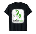 Unicorn May I Wear Green Mental Health T-Shirt - Minimalist Print Unisex - T-Shirt, Sweatshirt, Hoodie