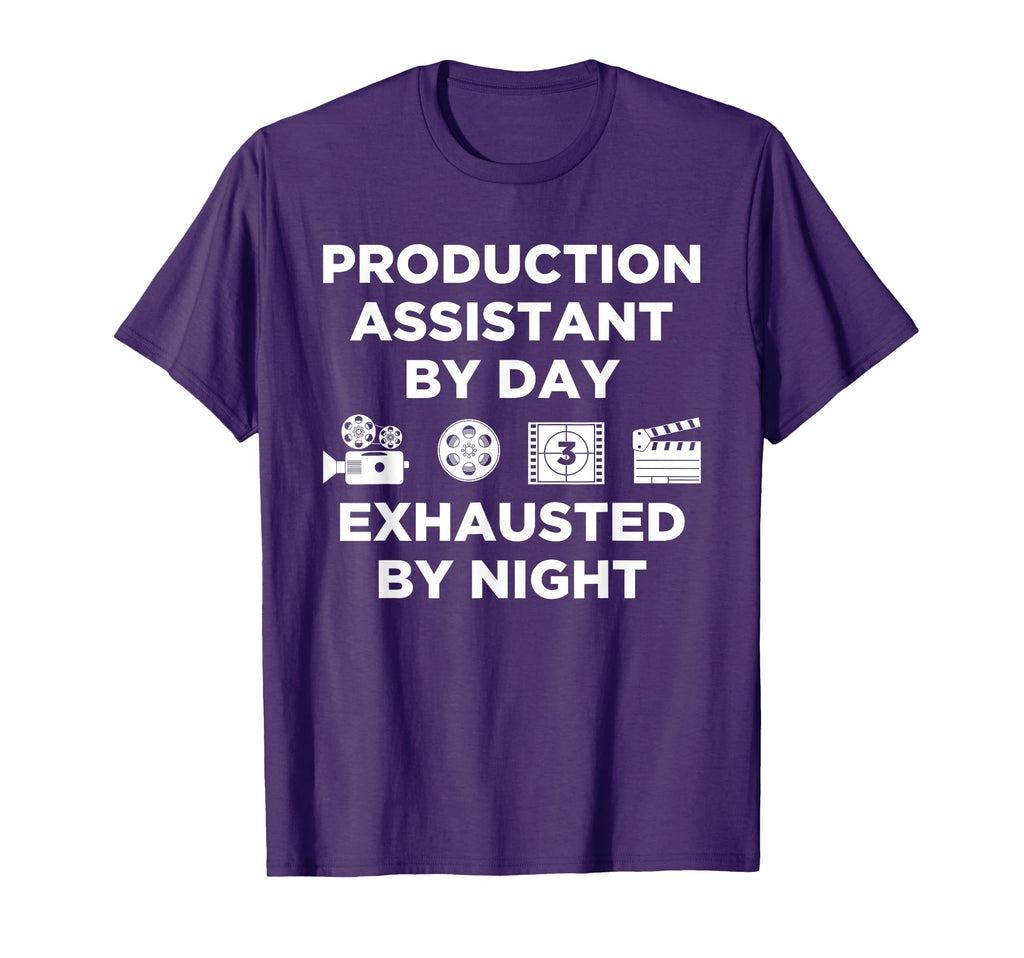 Exhausted Night Pa Production T-Shirt - Aesthetic Graphic Men Women - T-Shirt, Sweatshirt, Hoodie