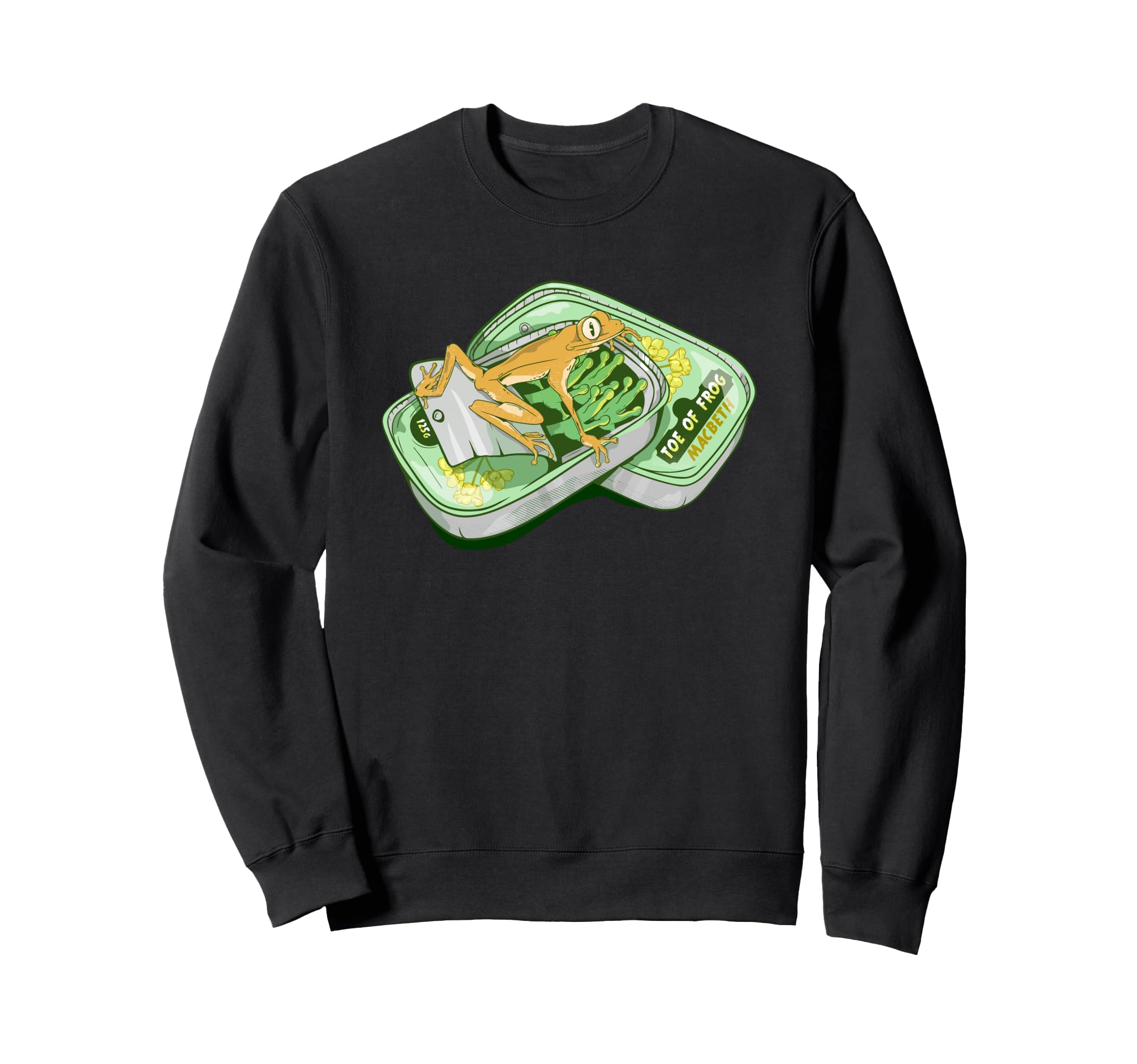 Toe Frog Shakespeare Witches Magic Sweatshirt - Graphic Print for Adults - T-Shirt, Sweatshirt, Hoodie