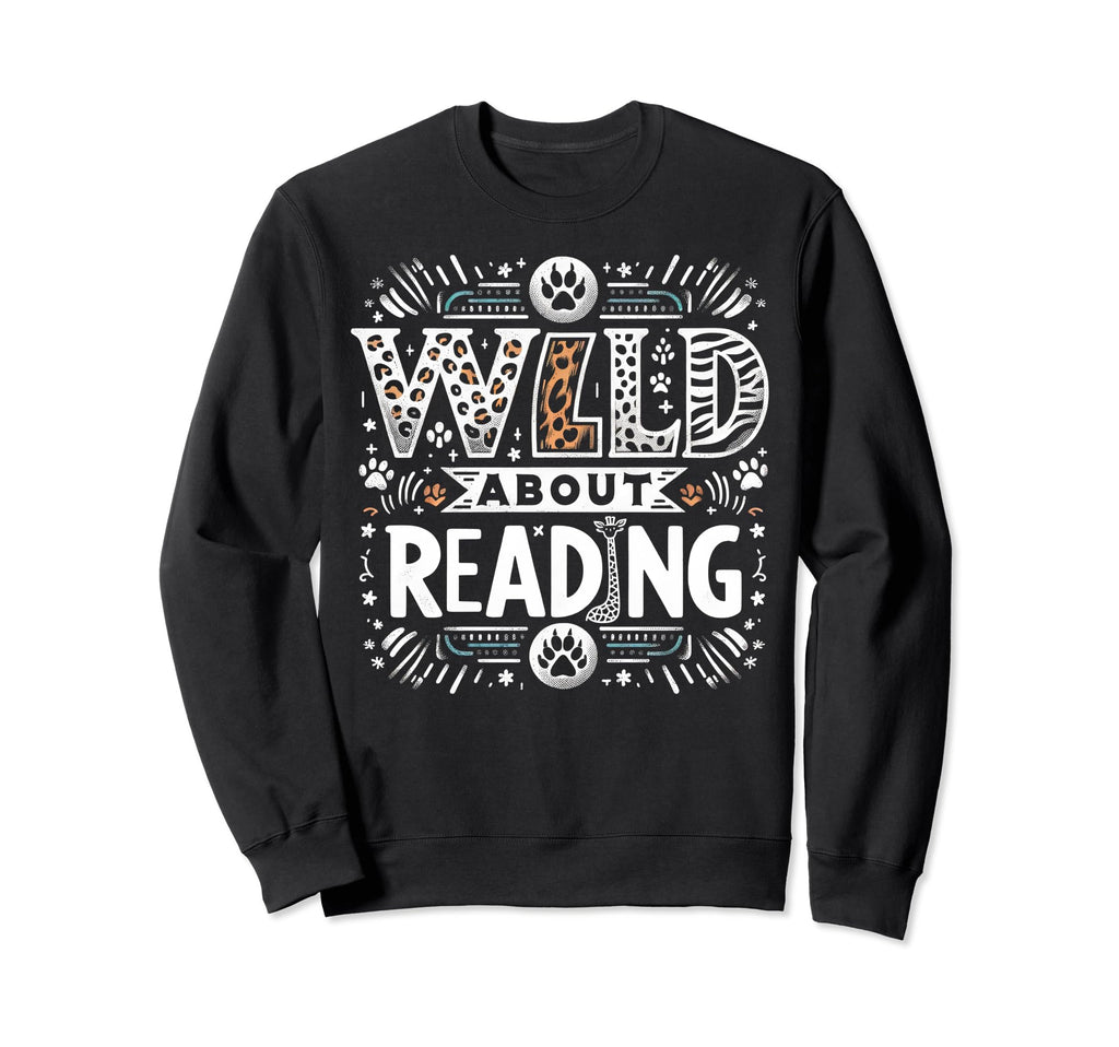 Passionate Readers Animal Love Sweatshirt - Graphic Print Men Women - T-Shirt, Sweatshirt, Hoodie