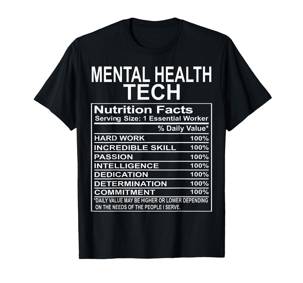 Mental Health Technician Gifts T-Shirt - Custom Art Print Men Women - T-Shirt, Sweatshirt, Hoodie