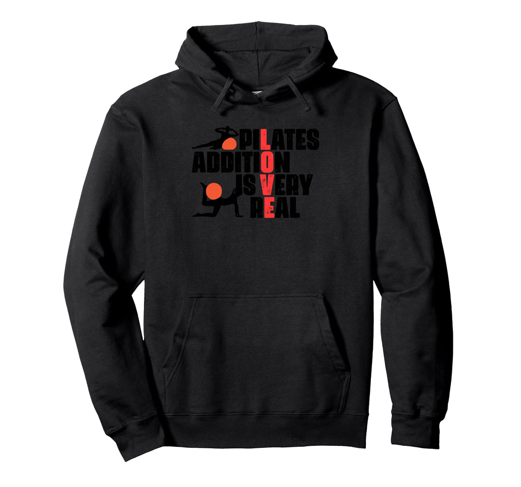 Pilates Exercise Fitness Workout Hoodie - Casual Everyday Wear Unisex - T-Shirt, Sweatshirt, Hoodie