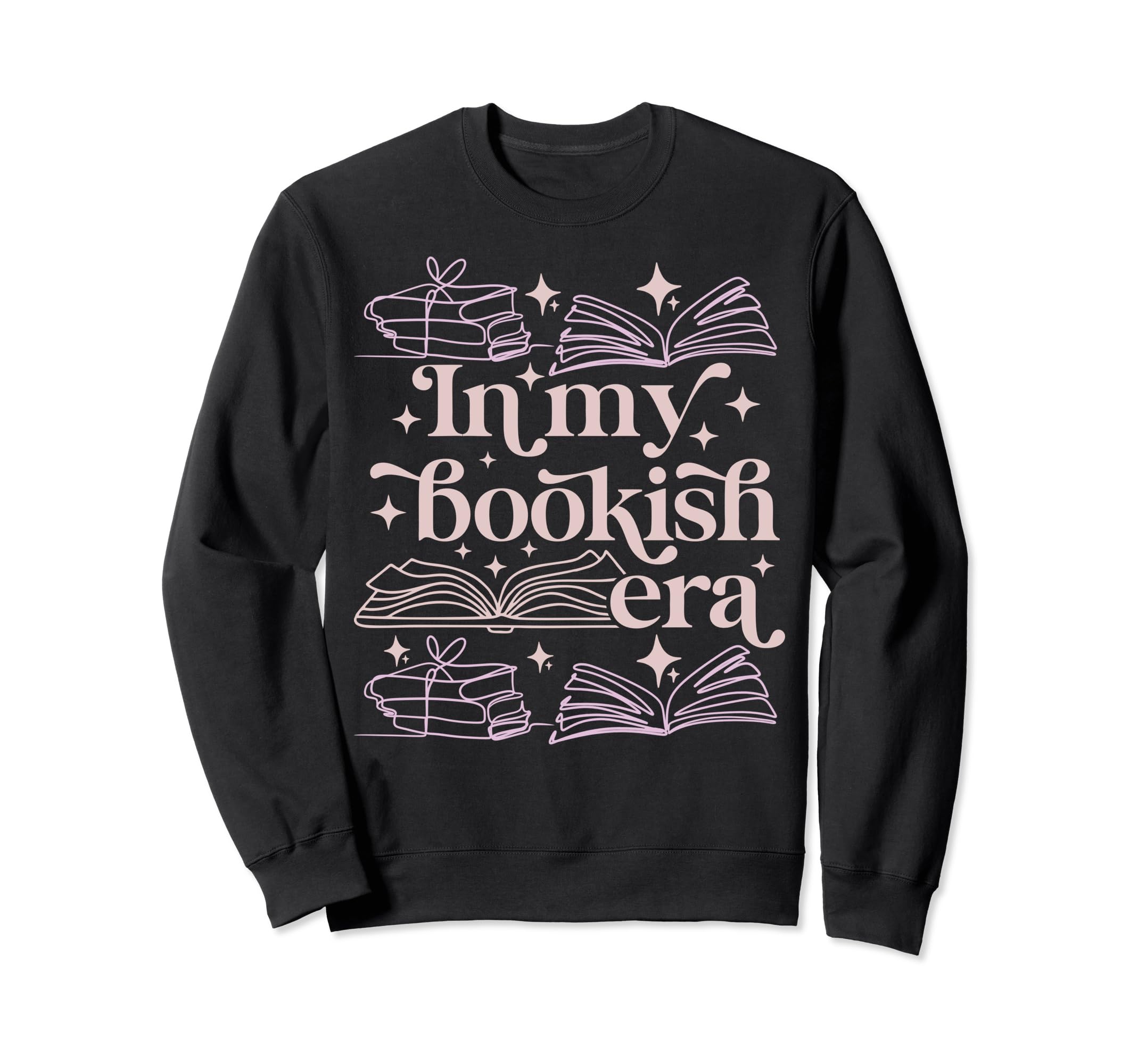 My Bookish Era Book Lover Sweatshirt - Casual Everyday Wear Unisex - T-Shirt, Sweatshirt, Hoodie