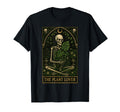 Plant Lover Tarot Card Skeleton T-Shirt - Minimalist Print for Adults - T-Shirt, Sweatshirt, Hoodie