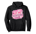 Funny Hang Let Me Overthink This Hoodie - Aesthetic Graphic Unisex - T-Shirt, Sweatshirt, Hoodie