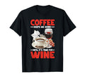 Coffee Keeps Me Going Until Its Time T-Shirt - Minimalist Print Men Women - T-Shirt, Sweatshirt, Hoodie