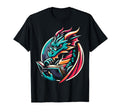 Dragon Reading Book Dragon Enthusiast T-Shirt - Unique Graphic Men Women - T-Shirt, Sweatshirt, Hoodie