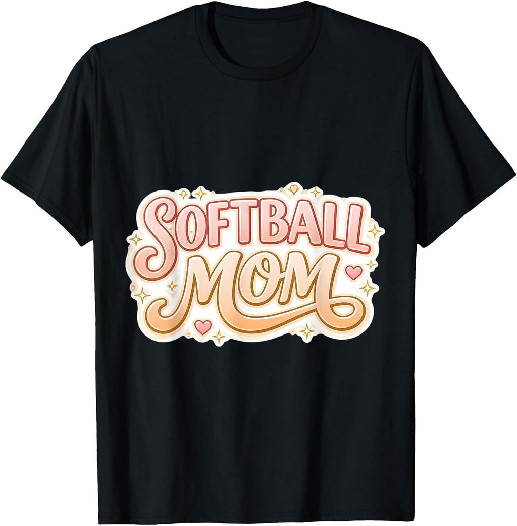 Softball Mom Proud Mother Daughter Player Merch Unisex T-shirt, Sweatshirt, Hoodie, Long Sleeve Tee - T-Shirt, Sweatshirt, Hoodie