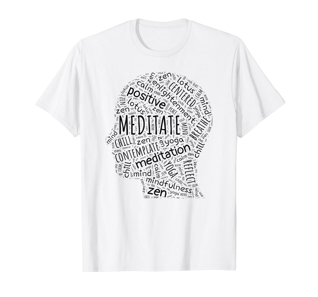 Zen Buddha Meditation Mindfulness Yoga T-Shirt - Custom Art Print Unisex - T-Shirt, Sweatshirt, Hoodie