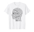 Zen Buddha Meditation Mindfulness Yoga T-Shirt - Custom Art Print Unisex - T-Shirt, Sweatshirt, Hoodie
