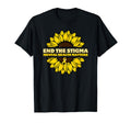 End Stigma Mental Health Matters T-Shirt - Custom Art Print Men Women - T-Shirt, Sweatshirt, Hoodie