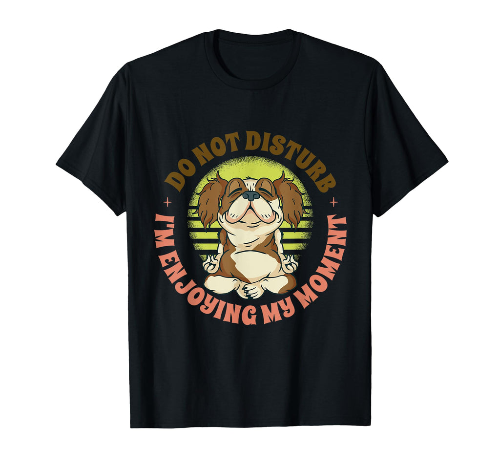 Dog Relaxing Mindfulness Meditation T-Shirt - Aesthetic Graphic Men Women - T-Shirt, Sweatshirt, Hoodie