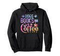 Cozy Reading Coffee Dog Lover Gift Sweatshirt - Trendy Graphic Men Women - T-Shirt, Sweatshirt, Hoodie