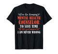 Funny Mental Health Counselor Gift T-Shirt - Custom Art Print for Adults - T-Shirt, Sweatshirt, Hoodie